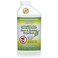 Liquid Fence 113 Deer and Rabbit Repellent, 40-Ounce Concentrate