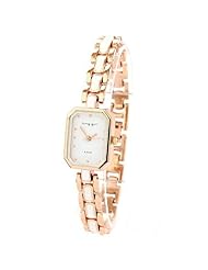 New reloj metal Wristwatches Dropship Famous Brand Rhinestones Bracelet Watch Rose Golden Watches For Women