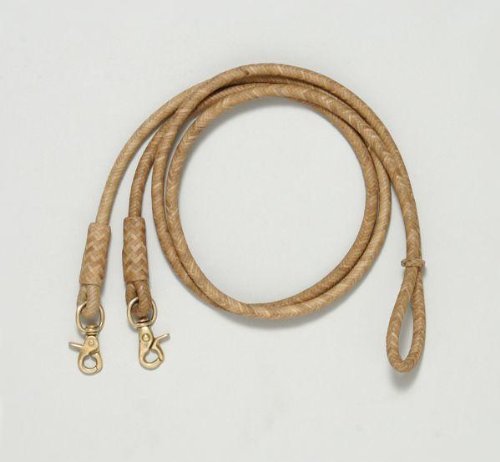 Royal King Deluxe Roping Reins - Natural - 7' Long
