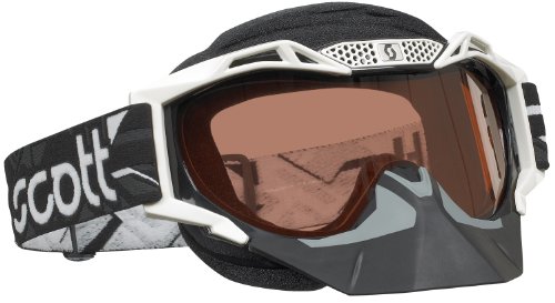 Scott Voltage ProAir SnowCross White Goggles with Thermal Rose Lens