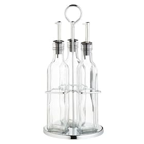 Kitchen Craft Italian Collection Glass Oil and Vinegar Set of Three