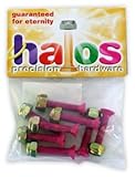 Halos Skateboard Hardware - 1 Inch - Pink