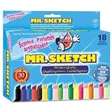 Sanford Mr. Sketch Scented Assorted Markers, 18 Pack