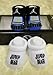 Nike Air Jordan Newborn Infant Baby Booties Socks Blue and White w/Air Jordan Logo Size 0-6 Months