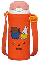 THERMOS 真空断熱ストローボトル 0.37L ミッフィー レッド FEP-400FB R