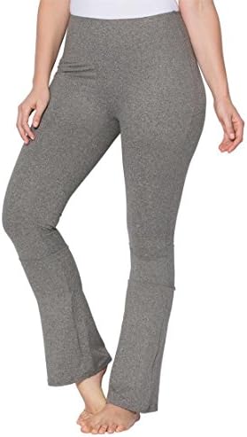 Secret Solutions Women's Plus Size Perfect Shape Bootcut Shaping Leggings