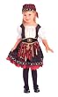 Girls and Toddler Pirate Girl Costume