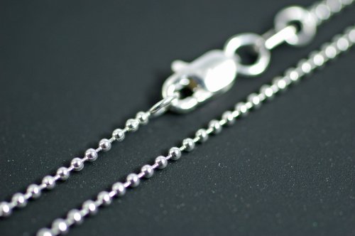 Cover image : SHINJUSHA シルバー925 ボールチェーンネックレス 40cm 【BLC1120】