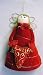 Red Velvet Christmas Treetop Angel
