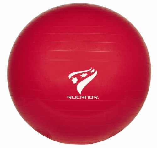 Rucanor Gymnastikball (75 cm Durchmesser) rot Preisvergleich