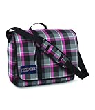 JanSport Classics Series Market St. Messenger Bag (Blinded Blue/Alien Green Jumble Jan)