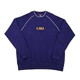 Antigua LSU Inspired Fleece Long Sleeve Crewneck Pullover