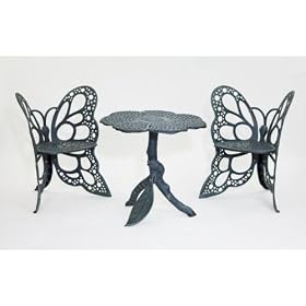 Butterfly Bistro Set-Antique