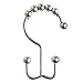 12/Pack Homebasix Sd-Oring-C3L Ring Shower Curtain Clear 12Pc (BX 12)
