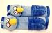 Blue Angry Bird Plush Seat Belt Cover Shoulder Pad Cushion (2 pcs)
