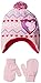 Peppa Pig Girls' Peppa Love Laplander and Mitten Set