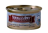 Newman's OwnOrganics Chicken & Brown Rice Formula For Cats, 3-Ounce Tins (Pack of 24)