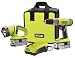 Factory-Reconditioned Ryobi One+ 18V Cordless Lithium-Ion Drill Kit ZRP813