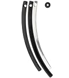 Blue Moon Noir Metal Pendant 1/Pkg - 5 Bar-Silver/Black