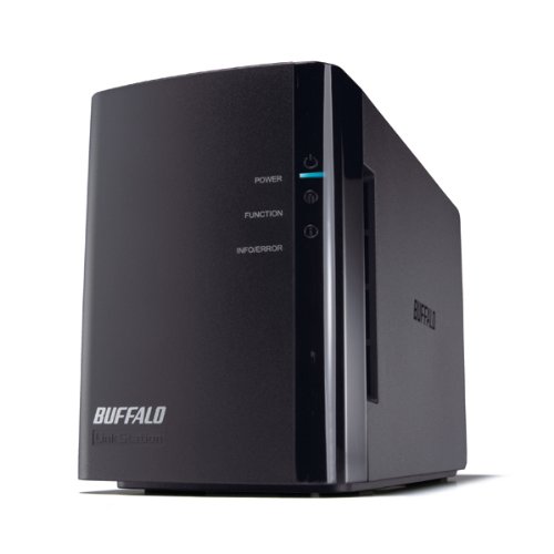 BUFFALO LinkStation Duo 2-Bay 1 TB 2 x 500 GB RAID Network Attached Storage NAS - LS-WX1 0TL R1B00365MF5E 