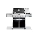 Weber 7221001 Summit E-420 Natural Gas Grill, Black