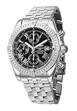 Breitling A1335611-B898-372A Chronomat Evolution Black Dial Stainless Steel Men's Automatic Chronograph, Chronometer Watch