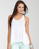 bebe Logo Handkerchief Tank