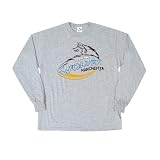 Manchester Wolves Arena Football Logo Long Sleeve T-Shirt - Heather