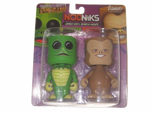 FUNKO NODNIKS LAND OF THE LOST SLEESTAK/CHAKA SET | eBay chaka land of lost. FUNKO NODNIKS LAND OF THE LOST SLEESTAK/CHAKA SET | eBay