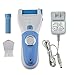 Ckeyin Powerful Rechargeable Electric Foot Smoother /Pedicure Kit /Foot Care Kit /Callus Skin Dead Skin Remover / grinding foot control-Original retail packaging (Blue Rechargeable)