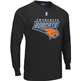 NBA Exclusive Collection Charlotte Bobcats Long Sleeve Logo T-Shirt