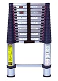 Xtend & Climb 785P Aluminum Telescoping Ladder Type I Professional Series, 15.5-Foot