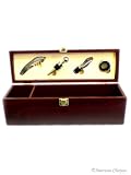 Wood Wine Box & Tools
