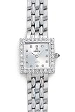 Euro Geneve 14K White Gold Women's Diamond Watch