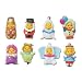 Disney Peek a Pooh Circus Series -- Set of 8 Winnie the Pooh Figures/charms