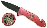 AO Fire Fighter Rescue Knife YC83670RD
