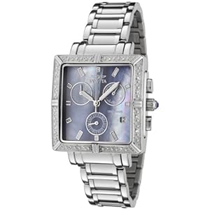  Invicta Women's 0609 Wildflower Collection Diamond Chronograph Watch