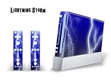 Skin Decal Cover for Nintendo Wii Console + two Wiimote Controllers - Light ....