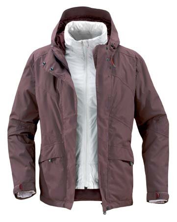 Vaude Womans Eagle Bay Jacket, flint