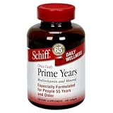 Schiff Prime Years Multivitamins and Minerals,  Softgels, Packaging May Vary, 100 softgels