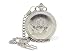 Claddagh Pocket Watch With Shamrock Face