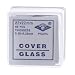 American Educational Glass Microscope Cover Slip, 22mm Length, 22mm Width, #2 Thickness (Bundle of 800)