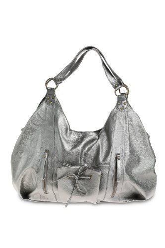 Spiegel Metallic Hobo Bag