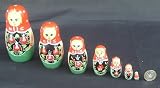 7 Piece Delightful Traditional Russian Doll set