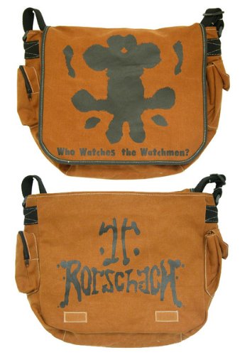  NECA Watchmen Movie Rorschach Messenger Bag
