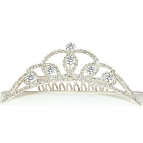 Quinceanera Diamond Caress Comb Tiara Quinceanera Diamond Caress Comb Tiara