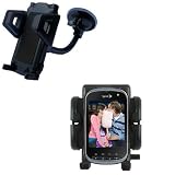 Flexible Car Windshield Holder for the Kyocera Milano - Gomadic Brand