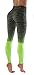 Vesi Star Women's Flexible Exercise Pants (Large, Green)