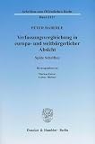 Produkt-Bild: Verfassungsvergleichung in europa- und weltb&uuml;rgerlicher Absicht: Sp&auml;te Schriften