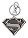 DC Superman Logo Pewter Keyring